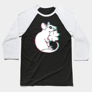 Lucky Clover Rat (Glitched Version) Baseball T-Shirt